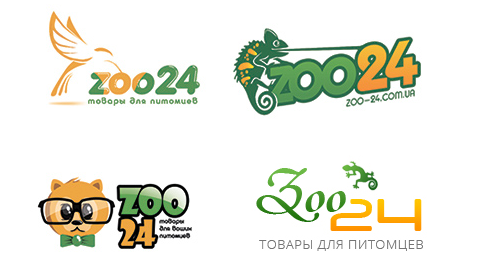 Zoo 24 логотипы